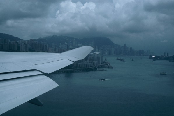 Image: Flight from Hong Kong