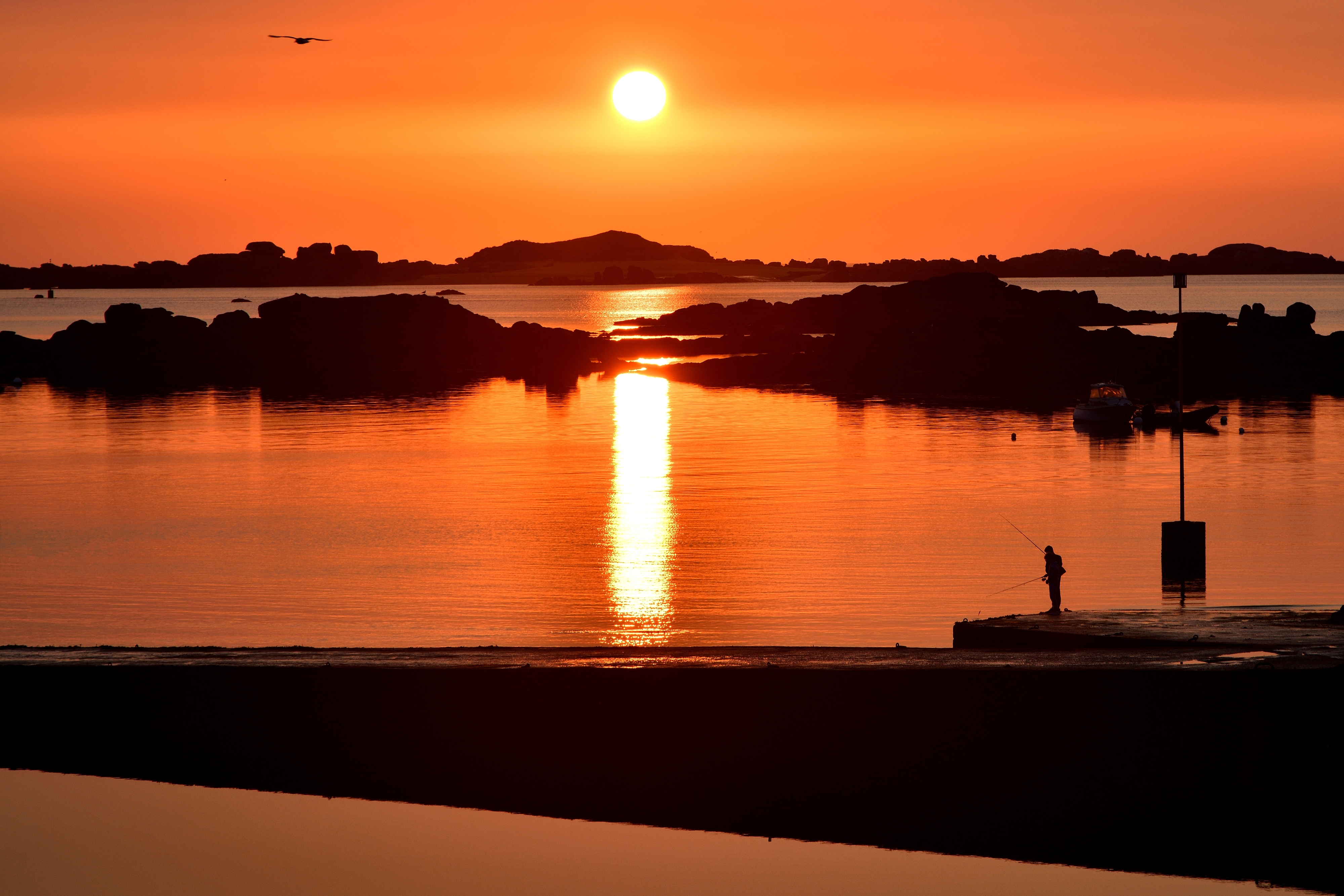 Image: Sunset Fishing